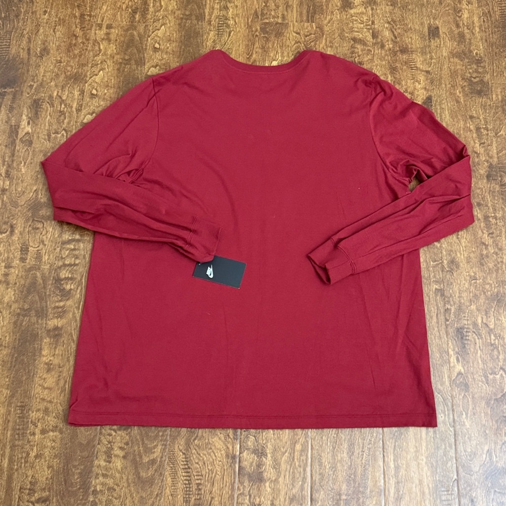 Nike Team Crimson Long Sleeve Tee Size XXL - Picture 12 of 17